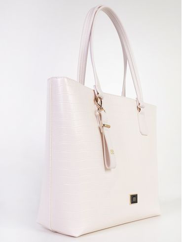 Bolsa Tote Bag Rafitthy Feminina OFF WHITE