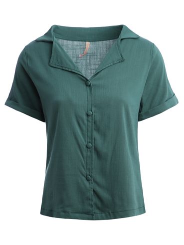 Camisa Manga Curta Feminina VERDE