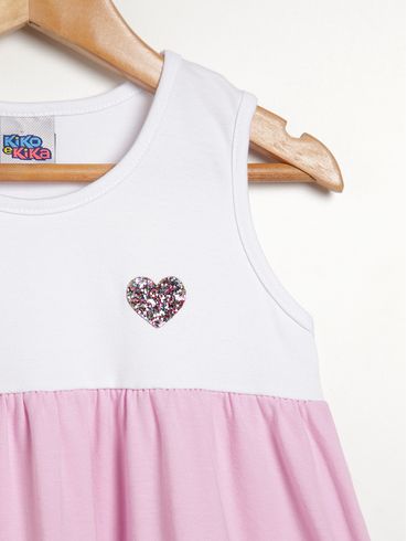 Vestido Infantil Para Menina - BRANCO