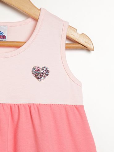 Vestido Infantil Para Menina - ROSA