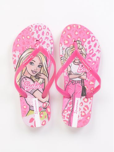 Chinelo Barbie Ipanema Juvenil Para Menina - ROSA