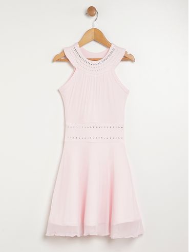 Vestido Infantil Para Menina - ROSA