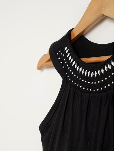 Vestido Infantil Para Menina - PRETO