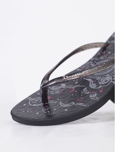 Chinelo Ipanema Feminina PRETO