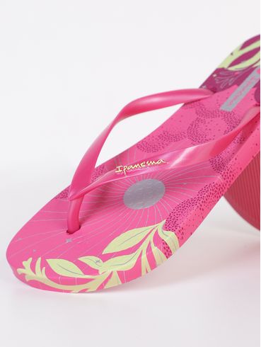 Chinelo I Love Shine Ipanema Feminino ROSA/VERDE