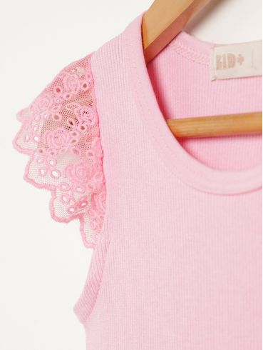 Blusa Regata Kid+ Infantil Para Menina- ROSA CLARO