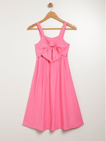 Vestido Juvenil Para Menina - ROSA