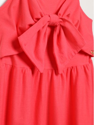 Vestido Juvenil Para Menina - VERMELHO