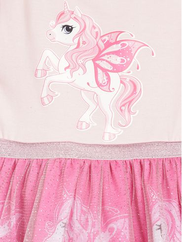 Vestido Kid+ Infantil Para Menina - ROSA