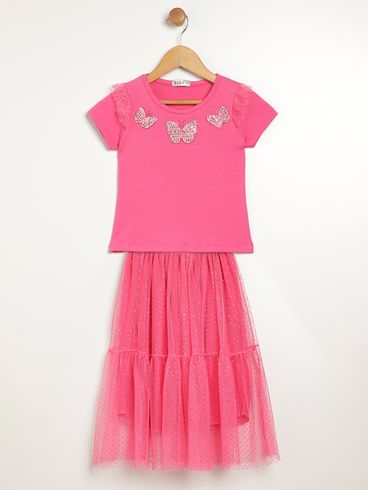 Conjunto Kid+ Infantil Para Menina - PINK