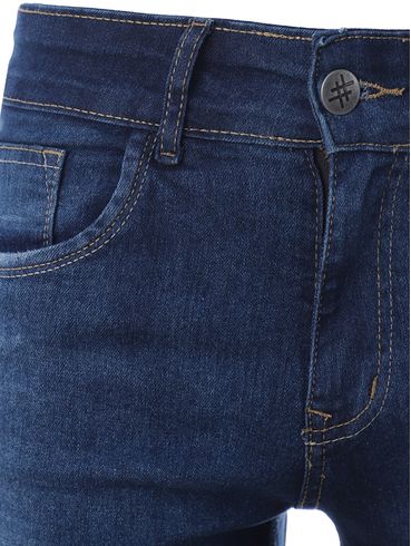 Calça Jeans Slim Masculina AZUL