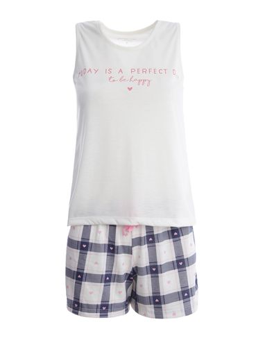 Pijama Curto Feminina BRANCO