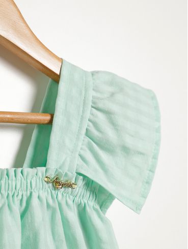 Blusa Regata Infantil Para Menina - VERDE