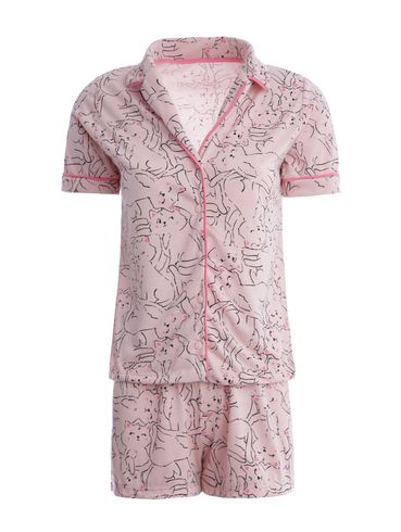 Pijama Curto Feminino ROSA