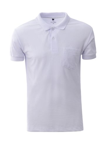 Polo Manga Curta Vilejack Masculina BRANCO