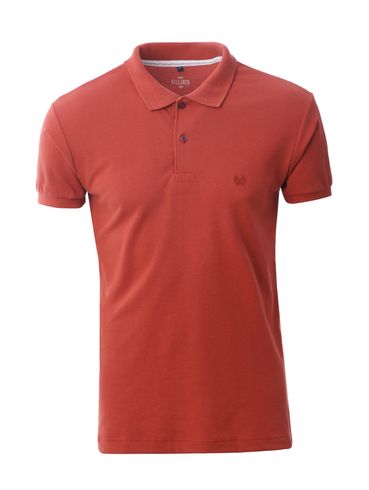 Polo Manga Curta Vilejack Masculina CARAMELO