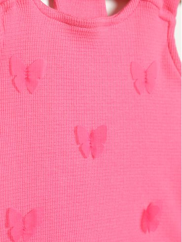 Blusa Regata Infantil Para Menina - ROSA