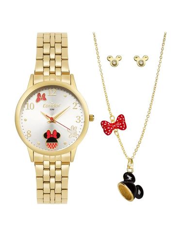 Relógio Disney Condor Feminino DOURADO