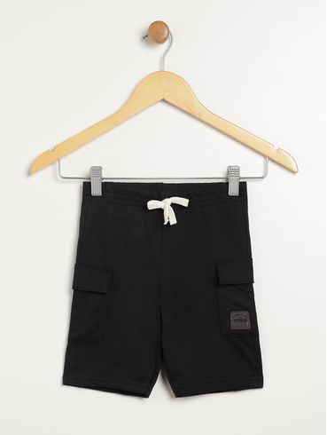 Bermuda Kid+ Infantil Para Menino - PRETO