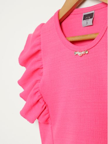 Conjunto Curto Infantil Para Menina - PINK