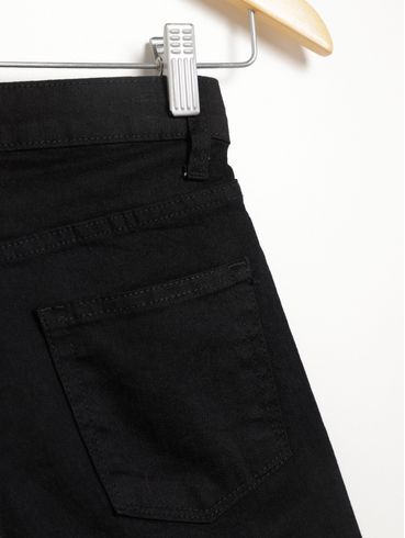 Short Jeans Vels Juvenil Para Menina - PRETO