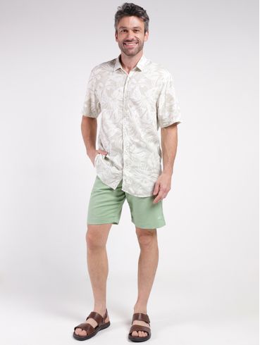 Bermuda Sarja Masculina VERDE CLARO