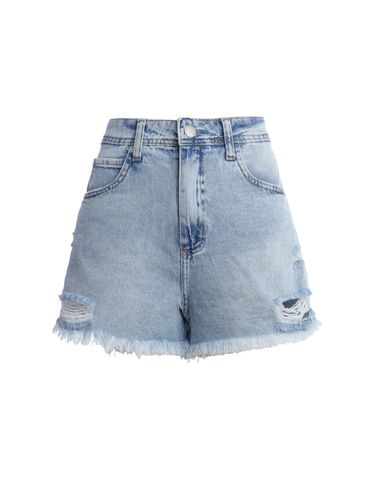 Short Jeans Autentique Feminino AZUL CLARO