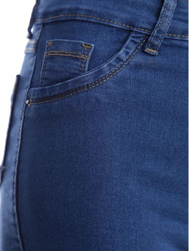 Short Jeans Feminino AZUL