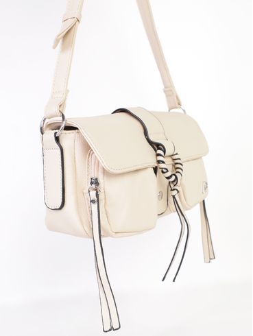 Bolsa Baguete Feminina OFF WHITE