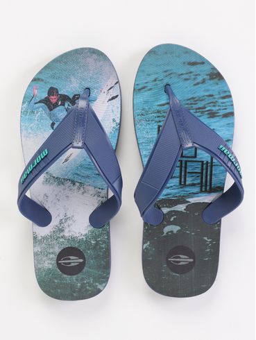 Chinelo Tropical Mormaii Masculino AZUL