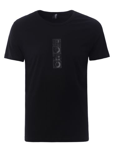 Camiseta Manga Curta Masculina PRETO