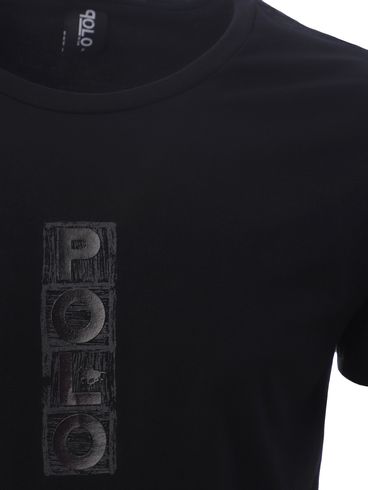 Camiseta Manga Curta Masculina PRETO