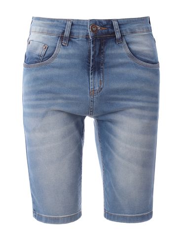 Bermuda Jeans Masculina AZUL