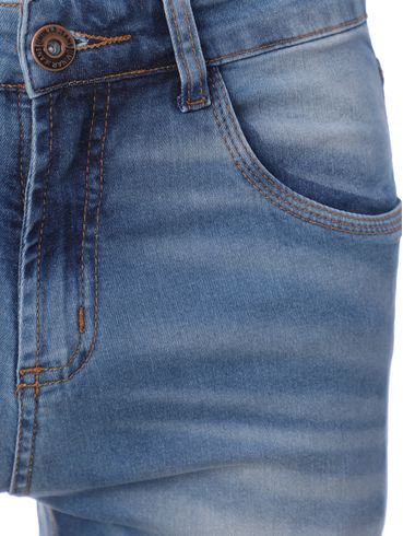 Bermuda Jeans Masculina AZUL