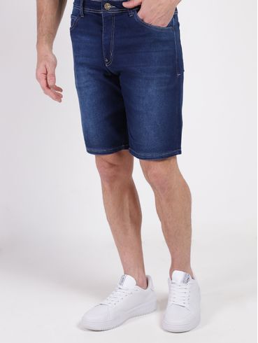 Bermuda Jeans Vilejack Masculina AZUL