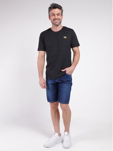 Bermuda Jeans Vilejack Masculina AZUL