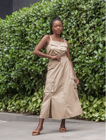 Conjunto Cargo Eagle Rock Feminino CAQUI