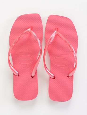 Chinelo Slim Square Havaianas Feminino CORAL