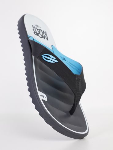 Chinelo Mormaii Masculino CINZA/PRETO