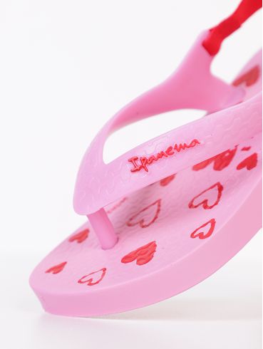 Chinelo Classic Baby Ipanema Infantil Para Bebê - ROSA/VERMELHO