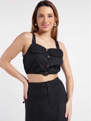 Conjunto Cargo Eagle Rock Feminino PRETO