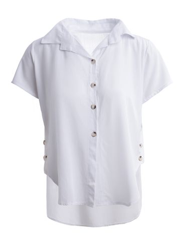 Camisa Viscose Feminina BRANCO