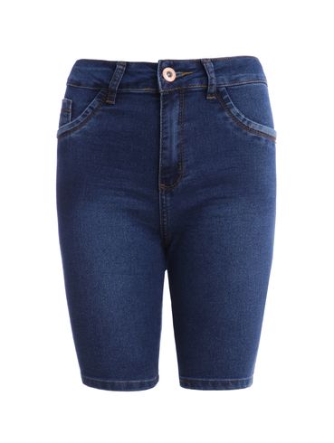 Bermuda Jeans Feminina AZUL