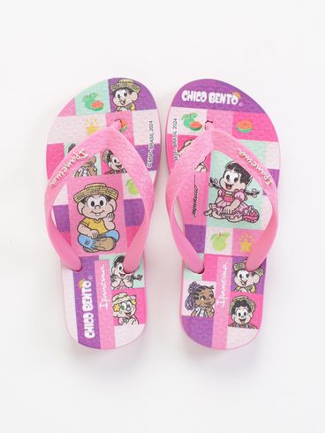 Chinelo Chico Bento Ipanema Infantil Para Menina - ROSA