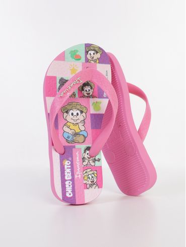 Chinelo Chico Bento Ipanema Infantil Para Menina - ROSA