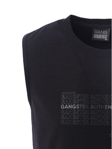 Camiseta Regata Gangster Masculina PRETO