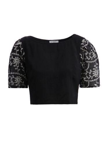 Blusa Manga Curta Autentique Feminina PRETO