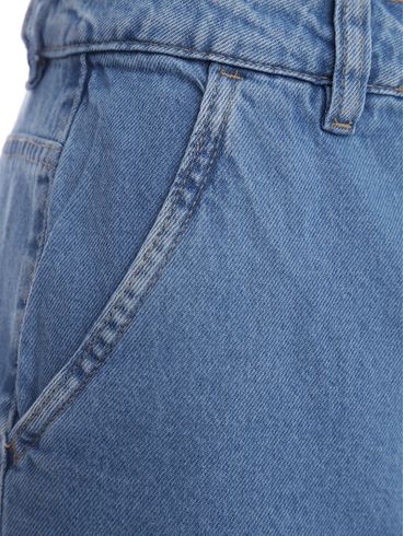 Bermuda Jeans Feminina AZUL