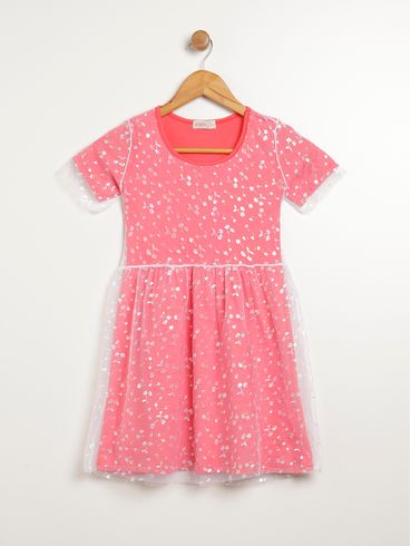 Vestido Kid+ Infantil Para Menina - VERMELHO