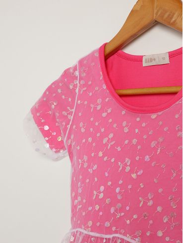 Vestido Kid+ Infantil Para Menina - PINK